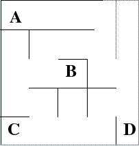 \includegraphics[width=4.5cm]{/home/inaba/eps/lecture/fig/maze.eps}