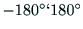 $-180^\circ ` 180^\circ$